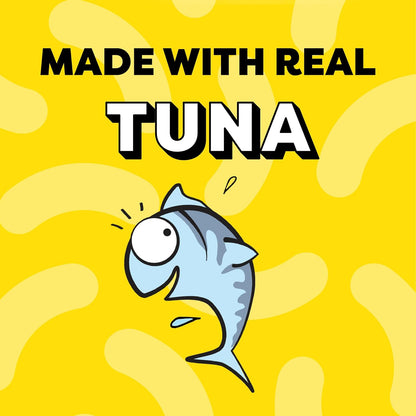 Creamy Puree Squeezable Lickable Wet Cat Treats with Tuna, 0.42 Oz. Tubes, 4 Count, Pack of 11 (44 Total)